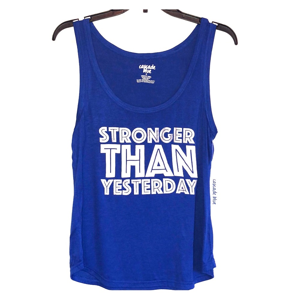 🌸NWT Cascade Blue Tank Top